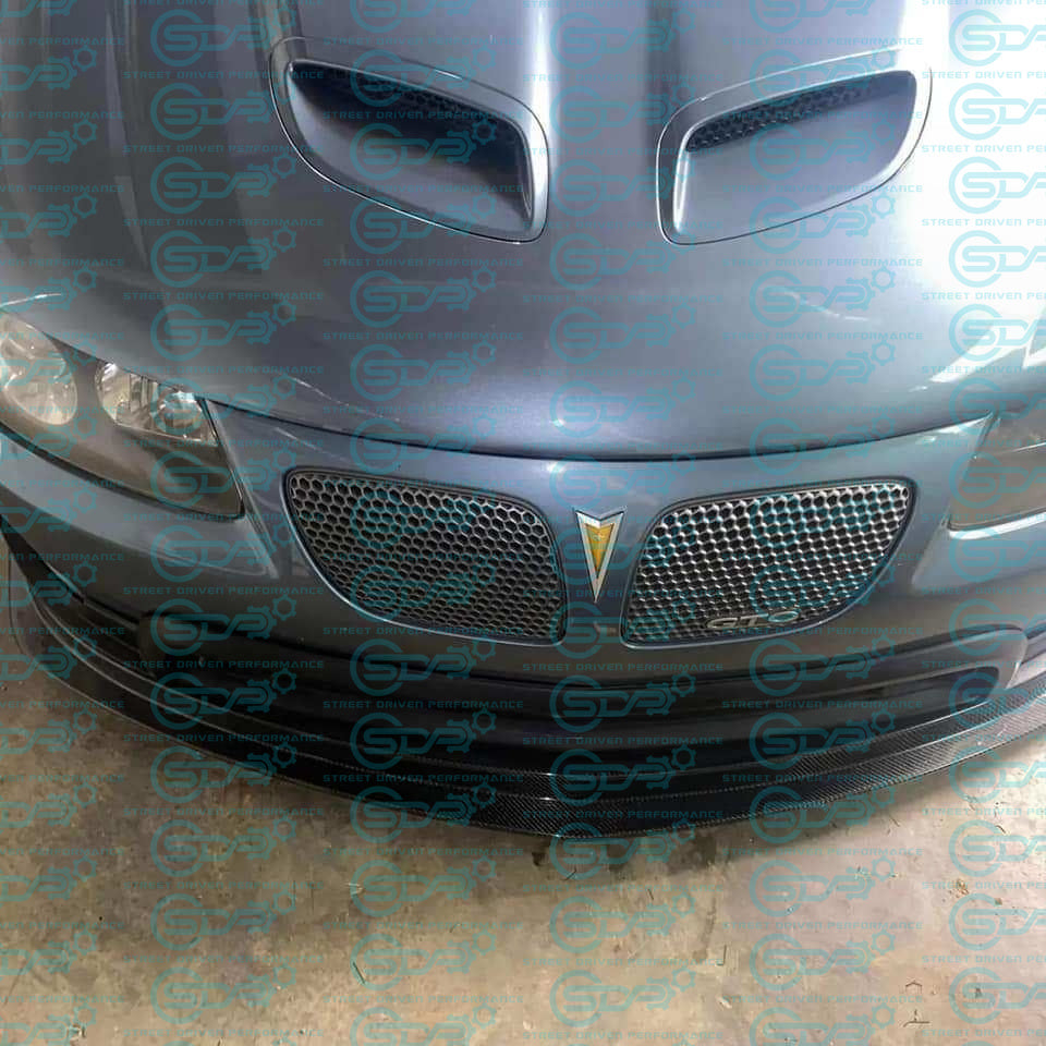 2004-2006 Pontiac GTO | SDP Performance CARBON FIBER Front Bumper Lip Splitter Ground Effects